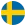 Circular flag of Sweden