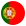 Circular flag of Portugal